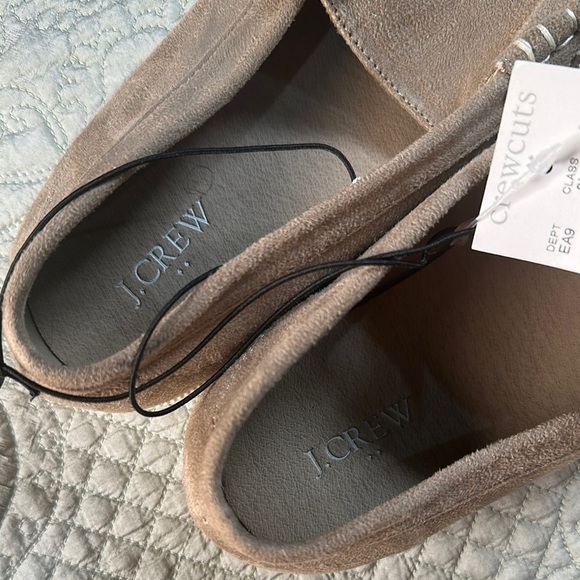 J. Crew Kids Moccasins in Tan - Picture 4 of 5